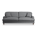 Bampton 4 Seater Sofa Charcoal from Roseland Furniture