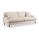 Bampton 4 Seater Sofa Cream from Roseland Furniture