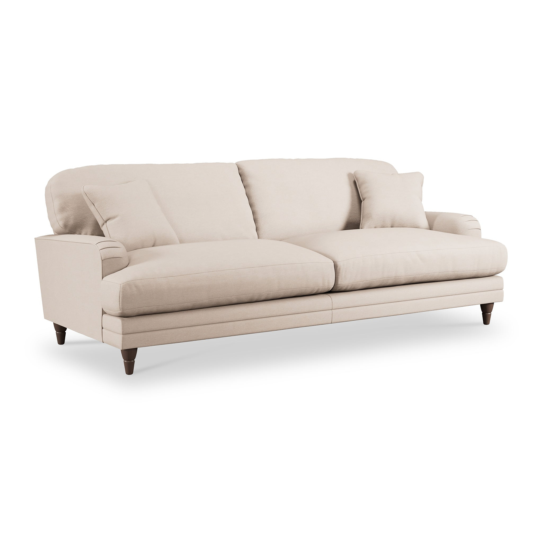 Bampton 4 Seater Sofa Cream from Roseland Furniture