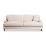 Bampton 4 Seater Sofa Cream from Roseland Furniture