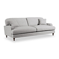 Bampton 4 Seater Sofa Silver from Roseland Furniture