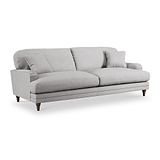 Bampton 4 Seater Sofa Silver from Roseland Furniture