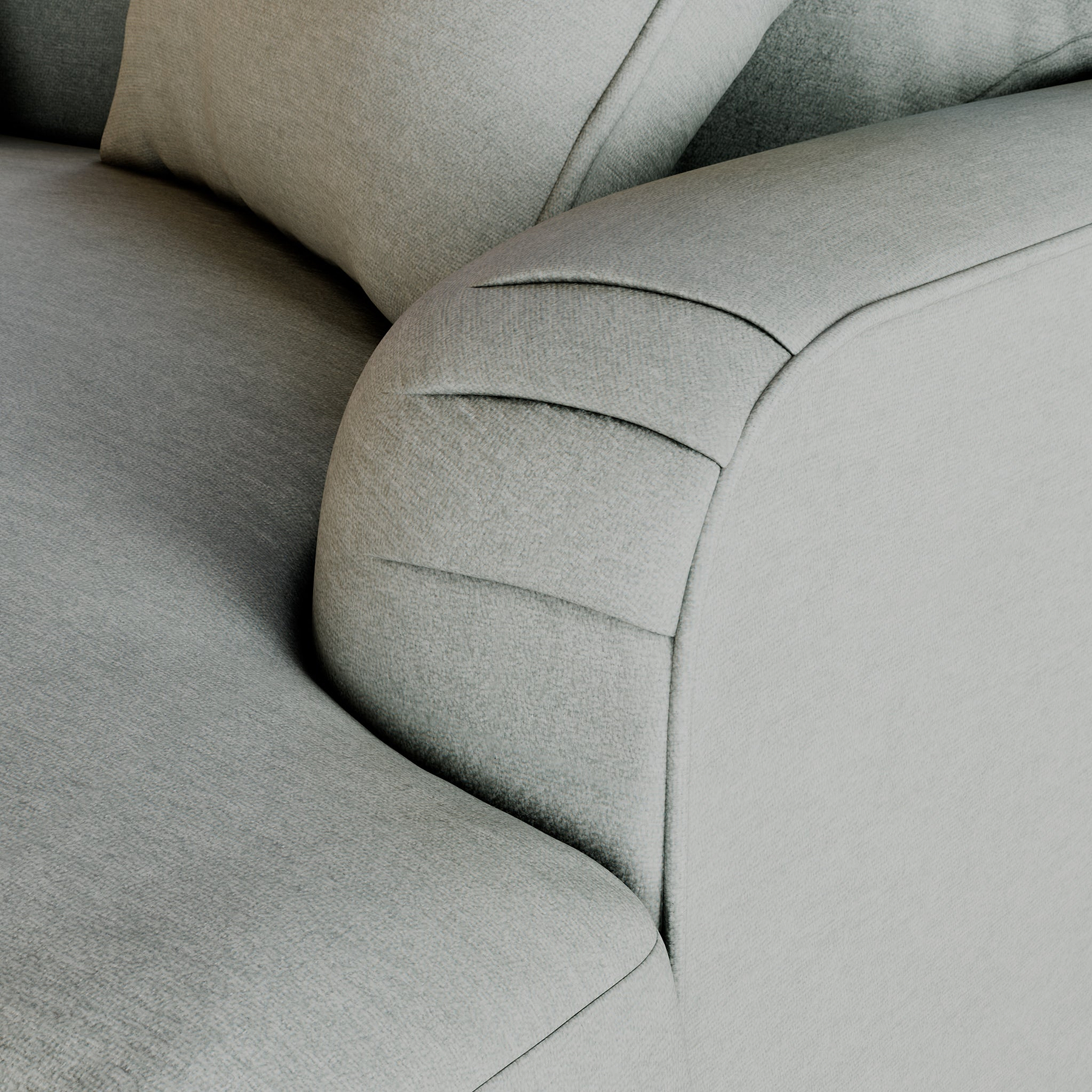 Bampton 4 Seater Sofa Sky from Roseland Furniture