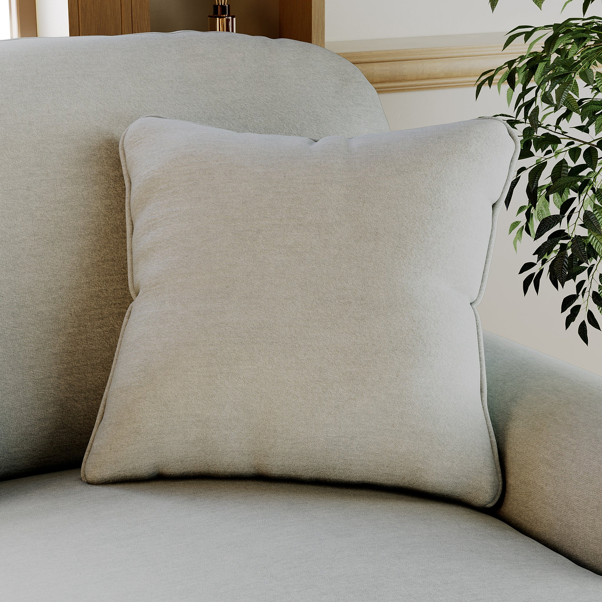 Bampton 4 Seater Sofa Sky from Roseland Furniture