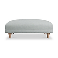 Bampton Banquette Footstool Sky Oak Feet from Roseland Furniture
