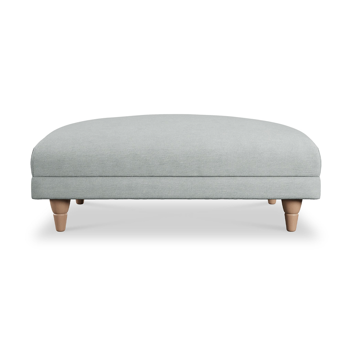 Bampton Banquette Footstool Sky Oak Feet from Roseland Furniture