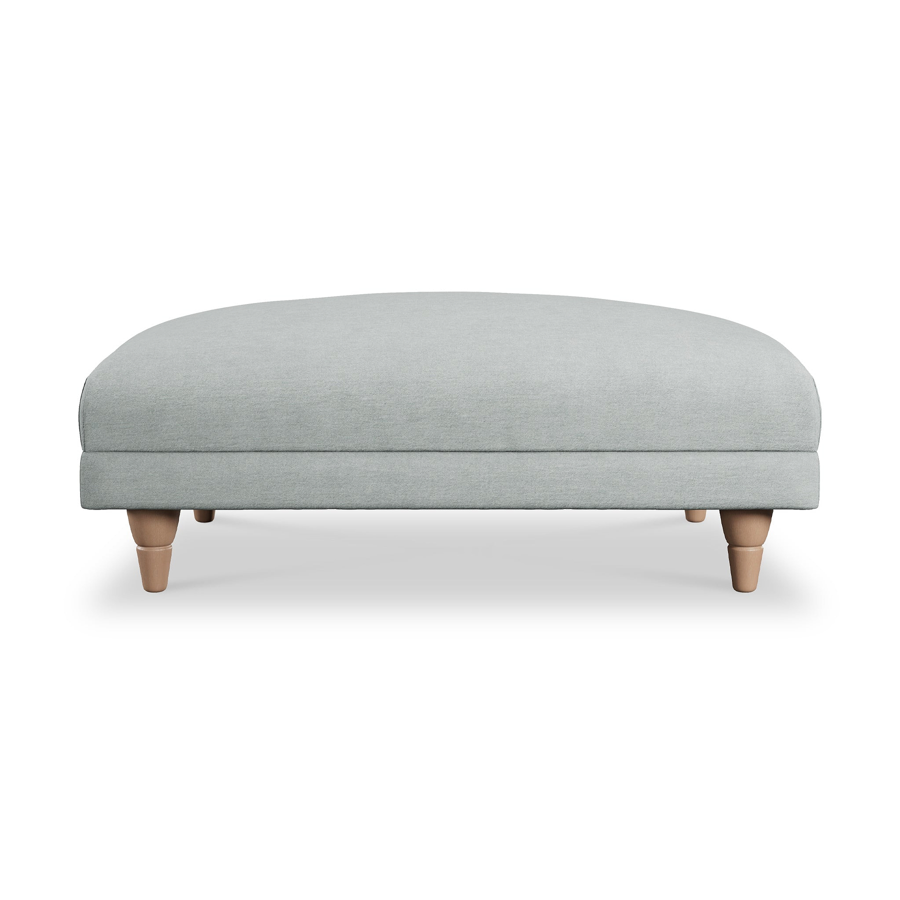 Bampton Banquette Footstool Sky Oak Feet from Roseland Furniture