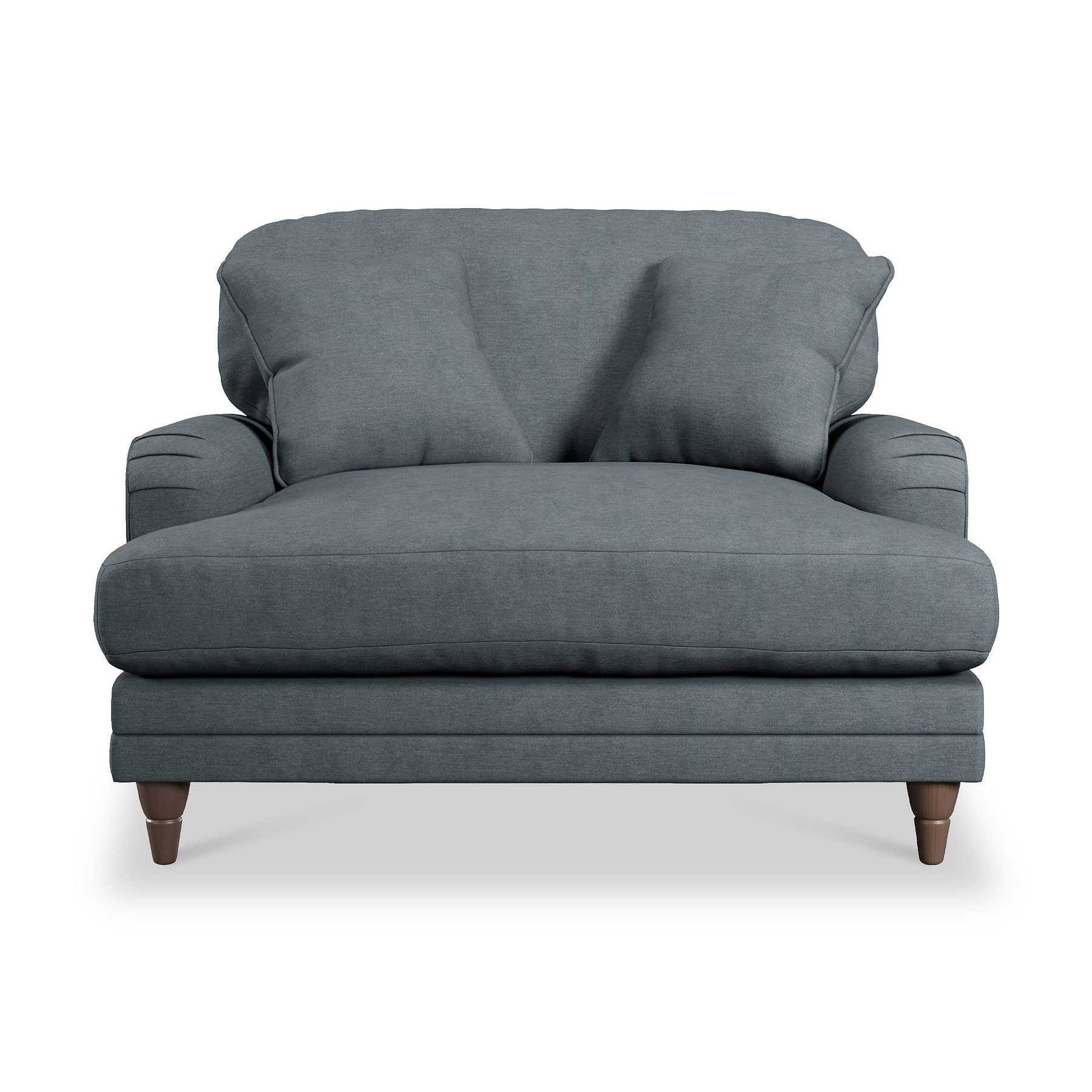 Bampton Snuggle Armchair Granite Beech Feet from Roseland Furniture