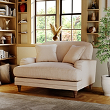Bampton Snuggle Armchair Cream from Roseland Furniture