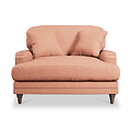 Bampton Snuggle Armchair Salmon from Roseland Furniture