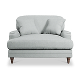 Bampton Snuggle Armchair Sky from Roseland Furniture