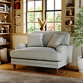 Bampton Snuggle Armchair Sky from Roseland Furniture
