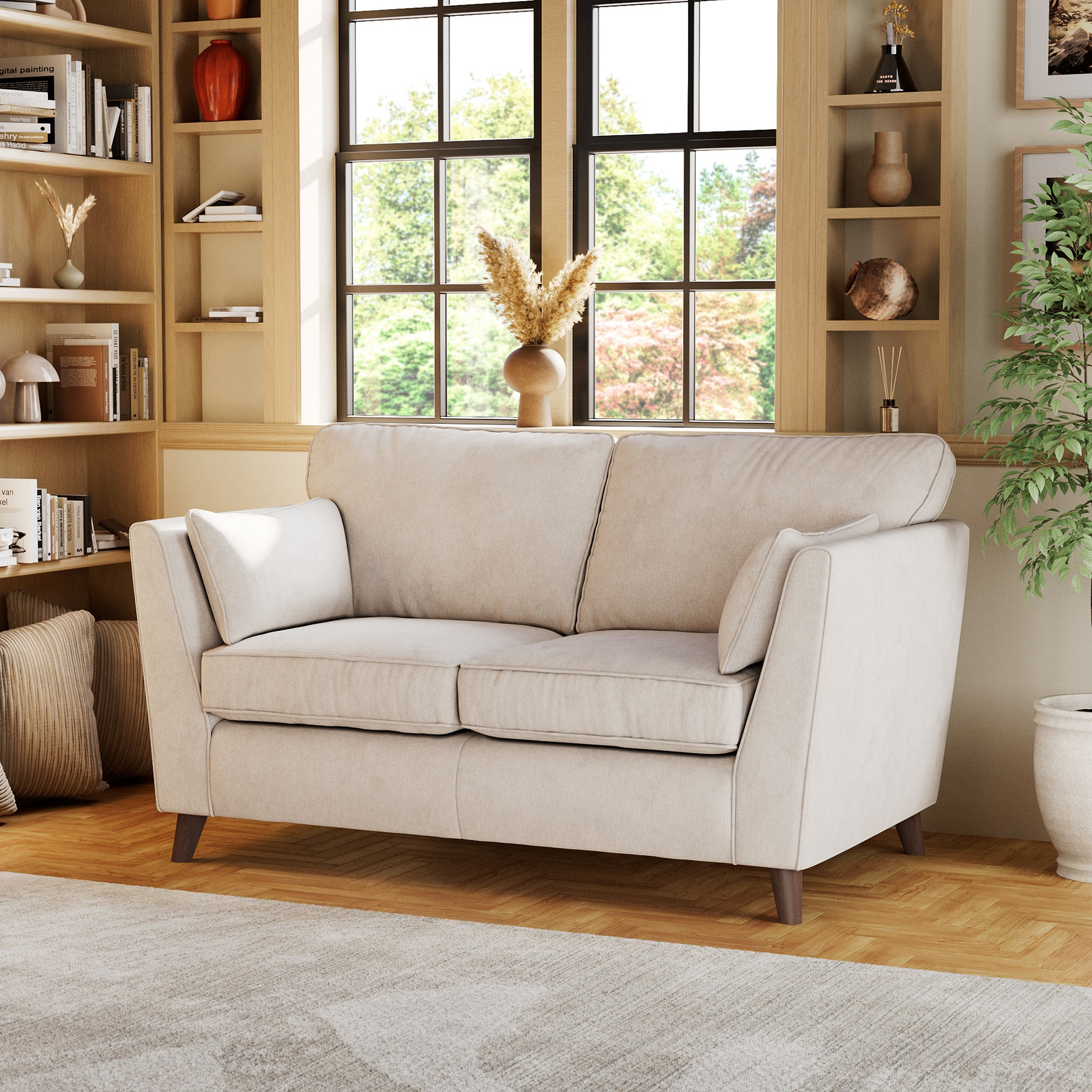 Osten 2 Seater Sofa Stone from Roseland Furniture