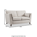 Osten 2 Seater Sofa Stone from Roseland Furniture