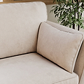 Osten 2 Seater Sofa Stone from Roseland Furniture