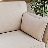 Osten 2 Seater Sofa Stone from Roseland Furniture