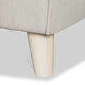Osten 2 Seater Sofa Stone Oak Feet from Roseland Furniture