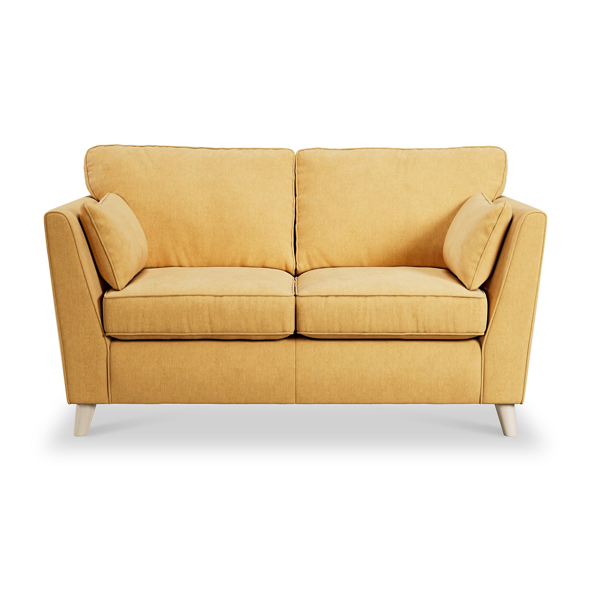 Osten 2 Seater Sofa Lemon Oak Feet from Roseland Furniture