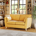 Osten 2 Seater Sofa Lemon Oak Feet from Roseland Furniture