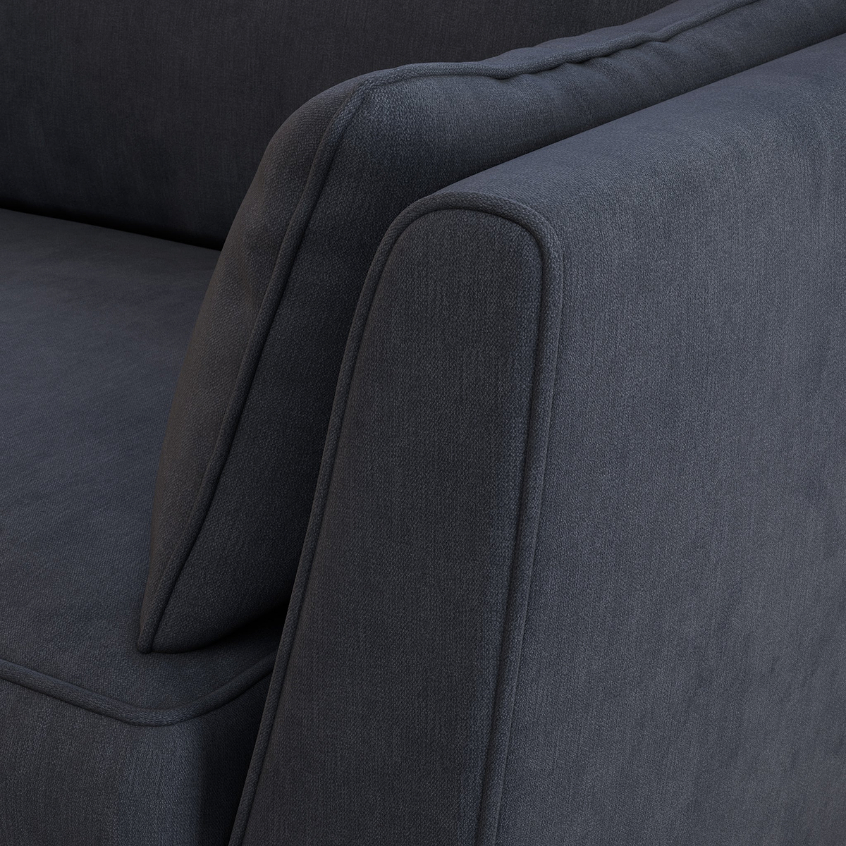 Osten 2 Seater Sofa Navy from Roseland Furniture