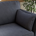 Osten 2 Seater Sofa Navy from Roseland Furniture