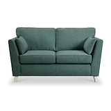Osten 2 Seater Sofa Ocean Oak Feet from Roseland Furniture