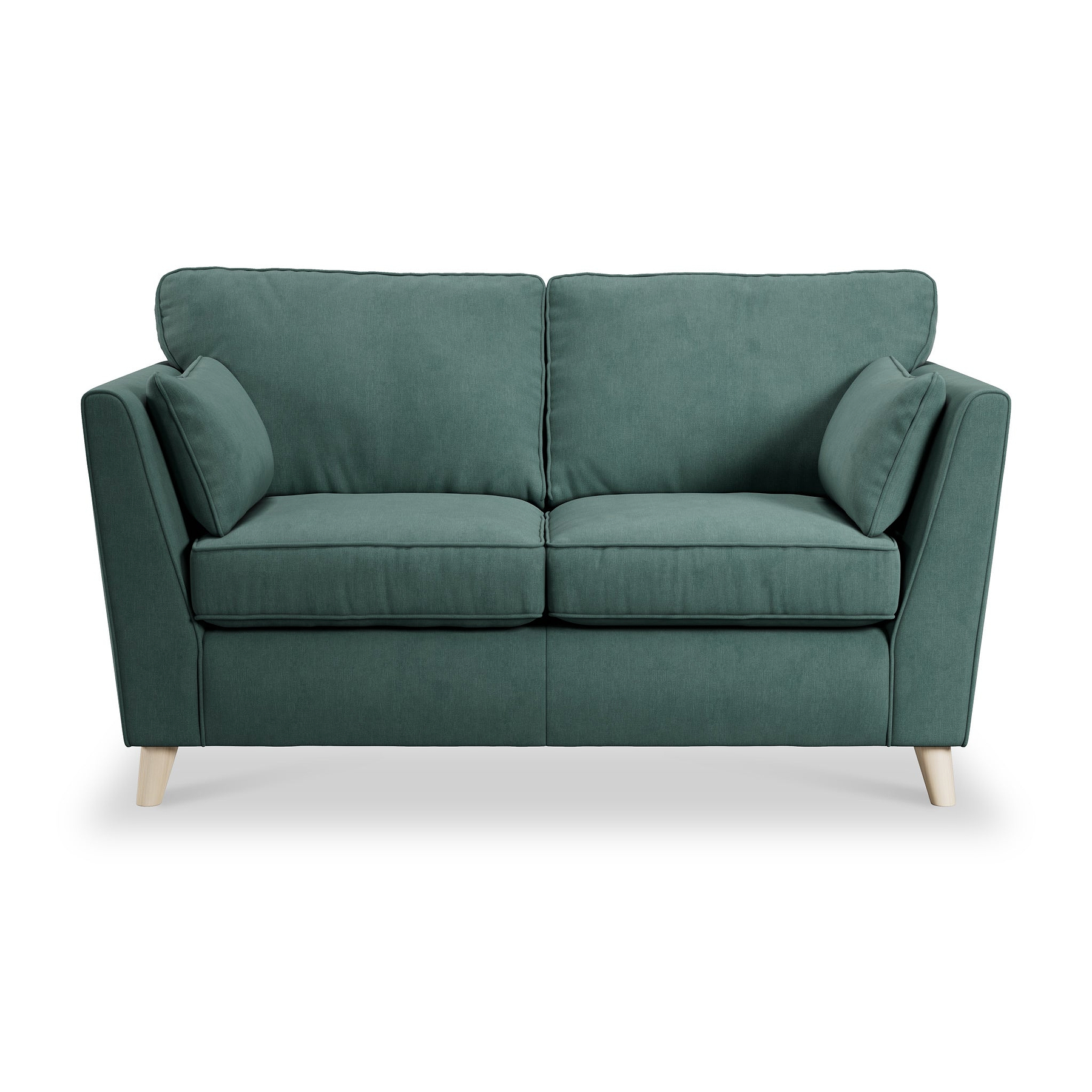 Osten 2 Seater Sofa Ocean Oak Feet from Roseland Furniture