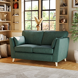 Osten 2 Seater Sofa Ocean Oak Feet from Roseland Furniture