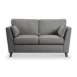 Osten 2 Seater Sofa Pewter Beech Feet from Roseland Furniture