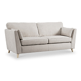 Osten 3 Seater Sofa Stone Oak Feet from Roseland Furniture