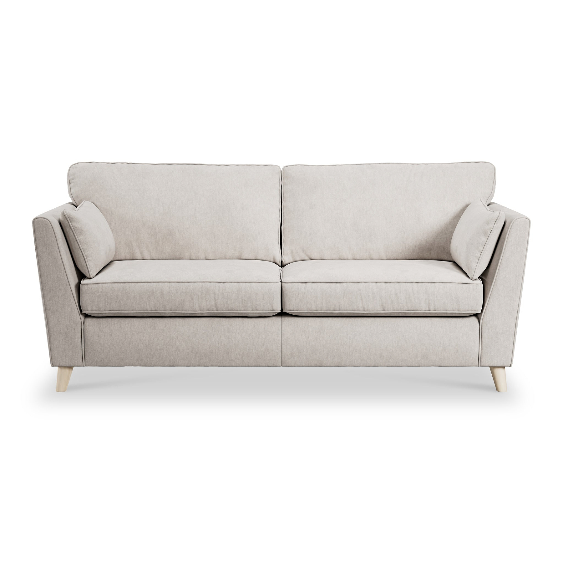 Osten 3 Seater Sofa Stone Oak Feet from Roseland Furniture
