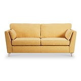 Osten 3 Seater Sofa Lemon Oak Feet from Roseland Furniture