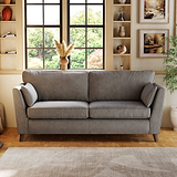 Osten 3 Seater Sofa Pewter from Roseland Furniture