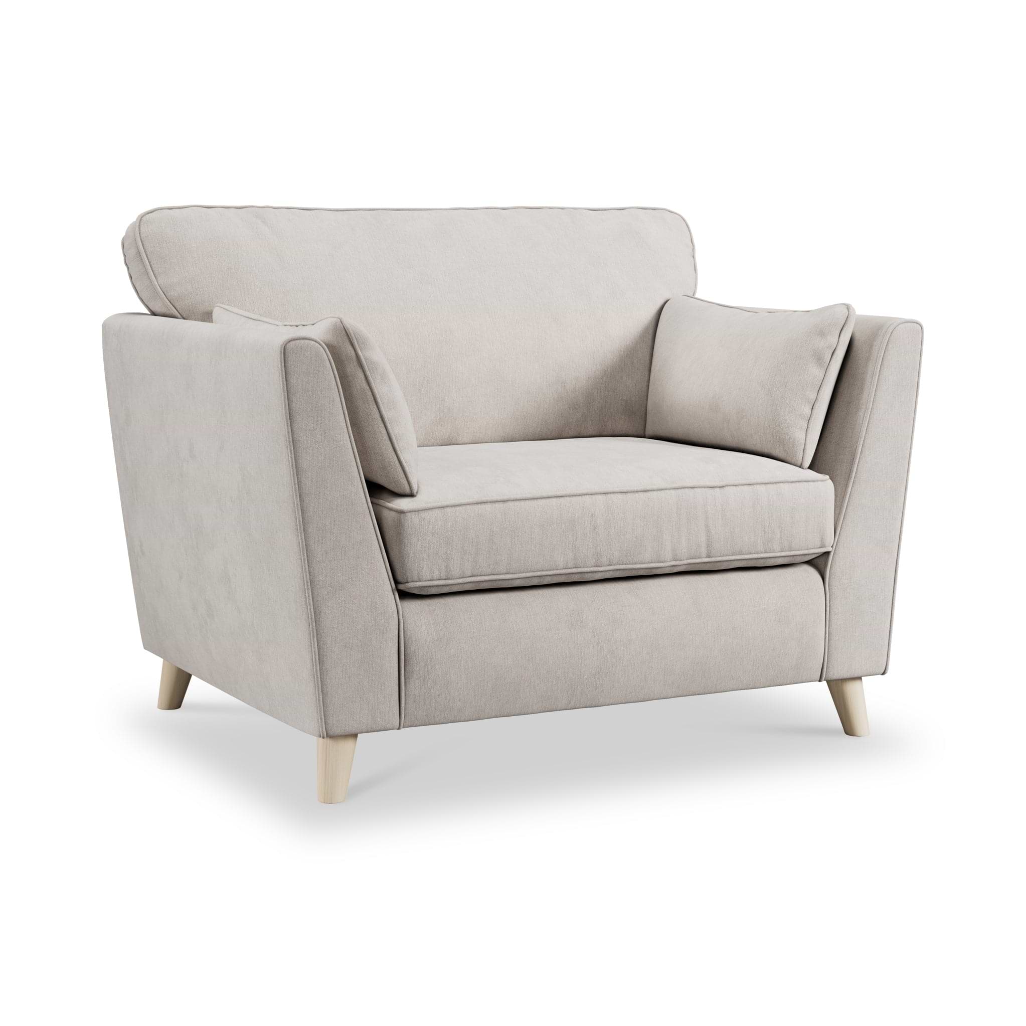 Osten Snuggler Armchair Stone Oak Feet from Roseland Furniture
