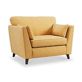 Osten Snuggler Armchair Lemon from Roseland Furniture
