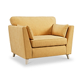 Osten Snuggler Armchair Lemon Oak Feet from Roseland Furniture