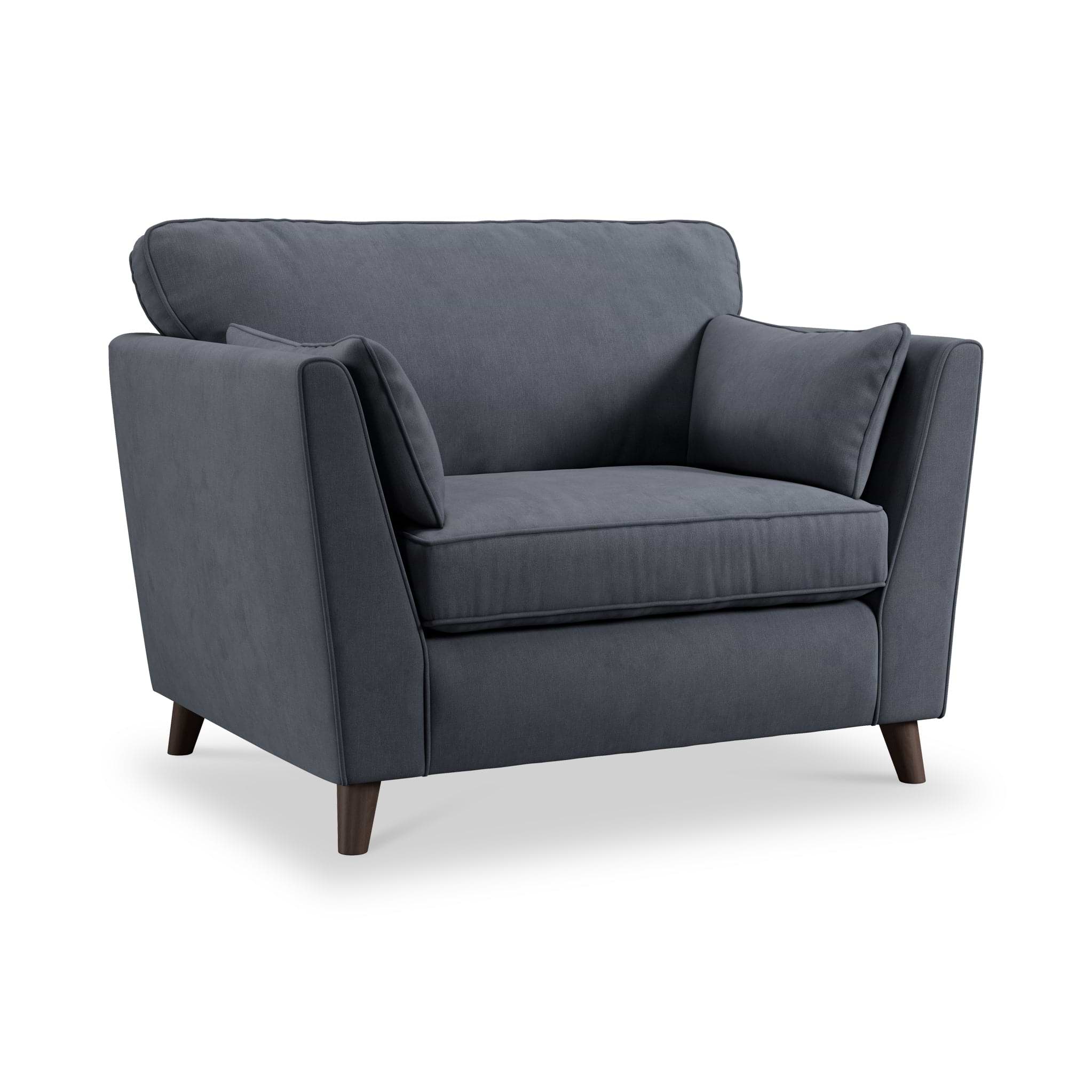 Osten Snuggler Armchair Navy from Roseland Furniture