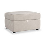 Osten Storage Footstool Stone from Roseland Furniture