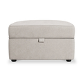 Osten Storage Footstool Stone from Roseland Furniture