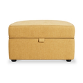 Osten Storage Footstool Lemon from Roseland Furniture