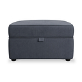 Osten Storage Footstool Marine from Roseland Furniture