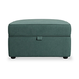 Osten Storage Footstool Ocean from Roseland Furniture