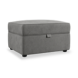 Osten Storage Footstool Pewter from Roseland Furniture