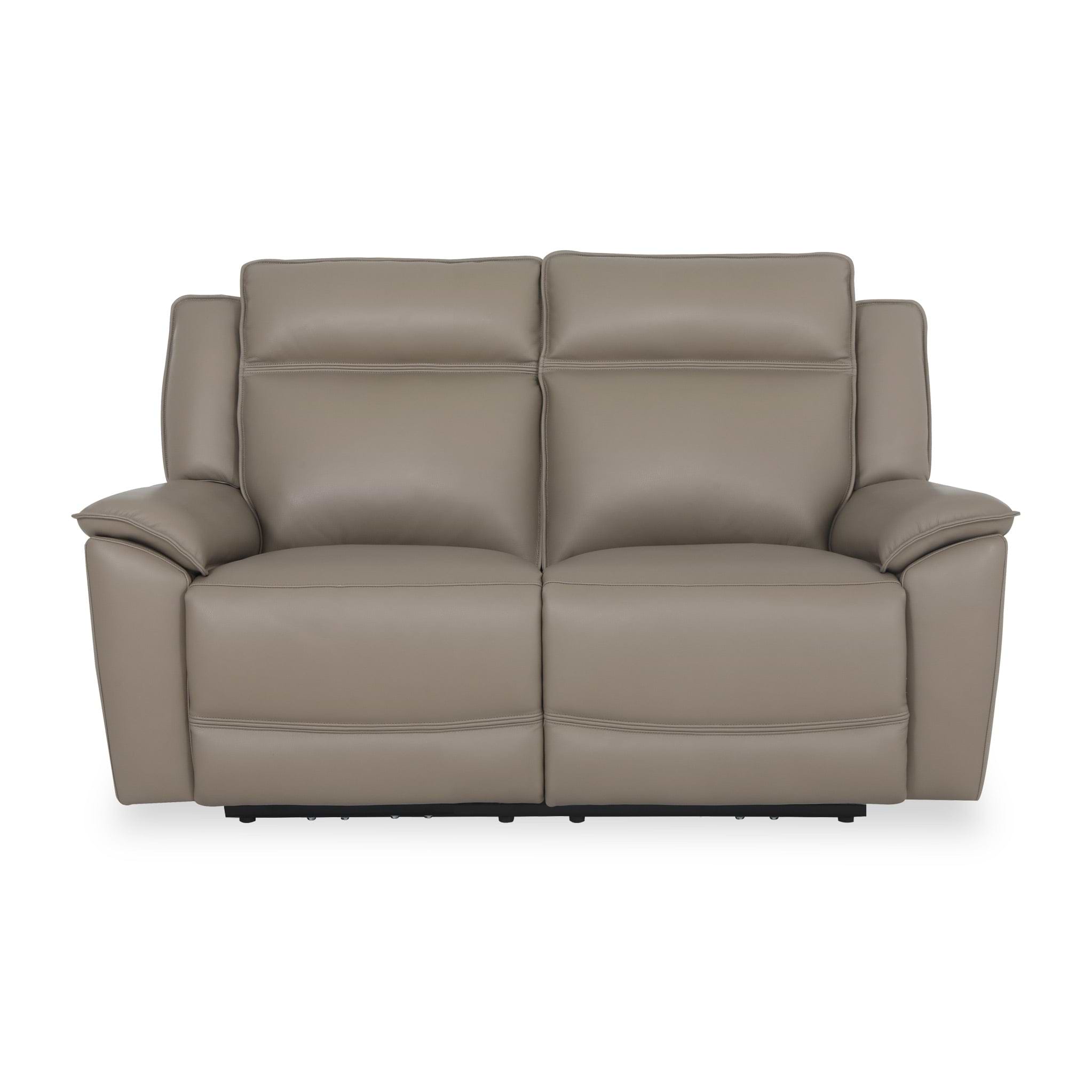 Alden Leather Recliner 2 Seater Sofa by Roseland Furniture