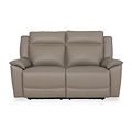 Alden Electric Leather Recliner 2 Seater Sofa