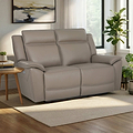 Alden Electric Leather Recliner 2 Seater Sofa