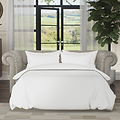 Everett 3 Seater Leather Sofa Bed Cloud from Roseland Furniture