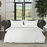 Everett Leather 3 Seater Sofa Bed Raven from Roseland Furniture