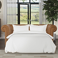 Everett Leather 3 Seater Sofa Bed Saddle from Roseland Furniture