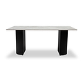 Eliyah 180cm Dining Table Grey from Roseland Furniture